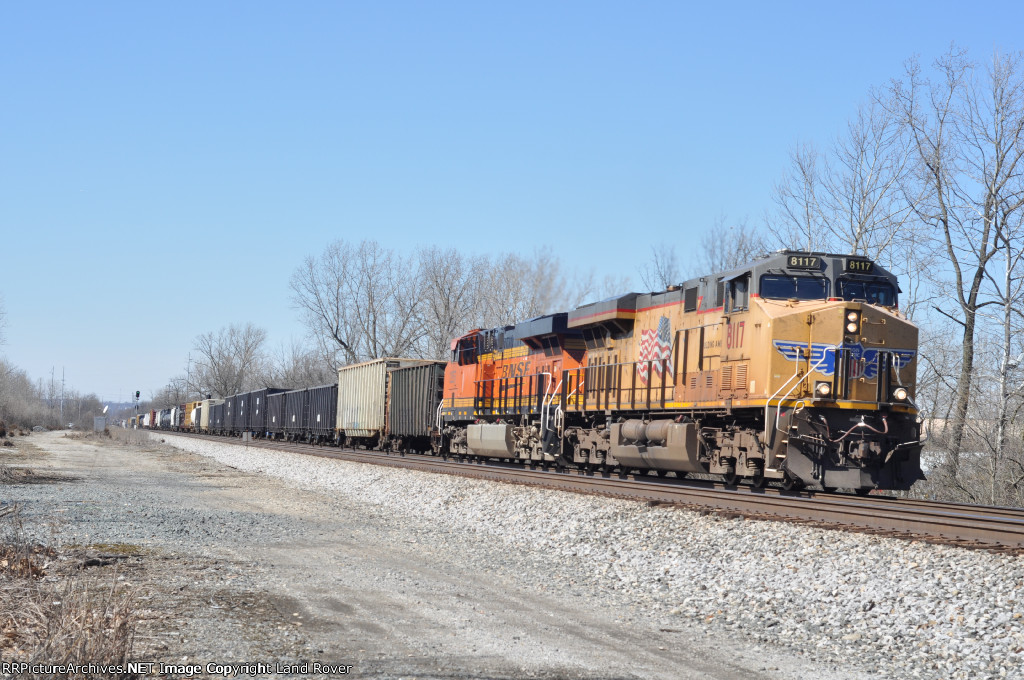 UP 8117 South Wayne Yard